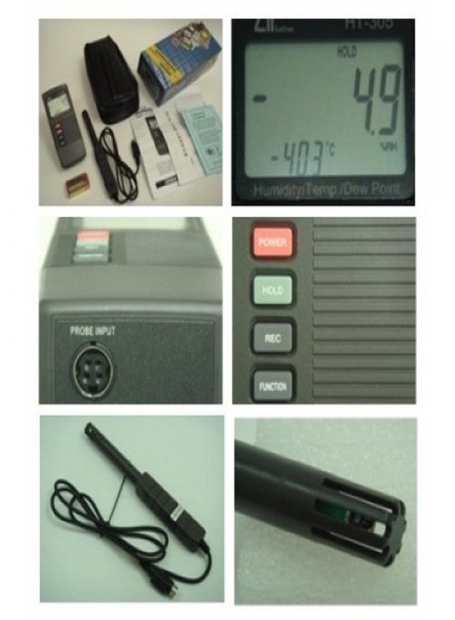 لوترون مقياس الرطوبة الإلكتروني لترون Ht-305 - Image 2